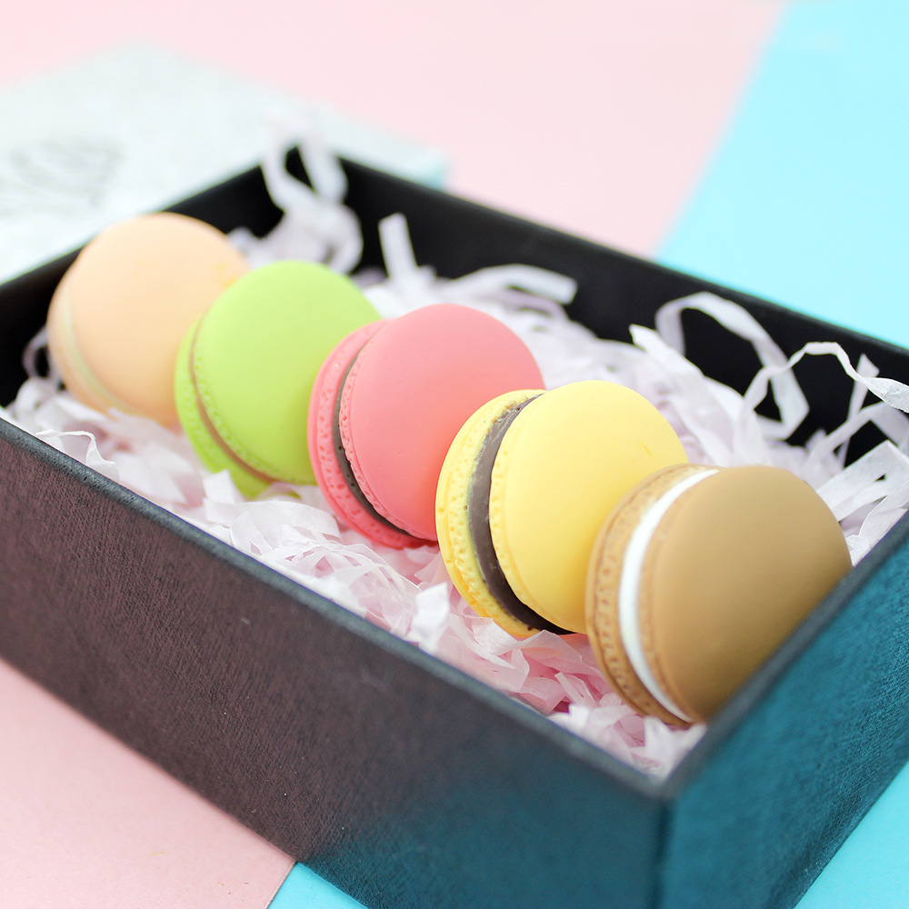 Wedding Cake Supply - 6PCS Simulation Macaron Model Fake Cake