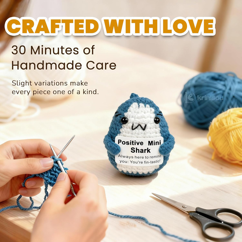 Positive Animal Crochet Shark  - Wedding Support review and price
