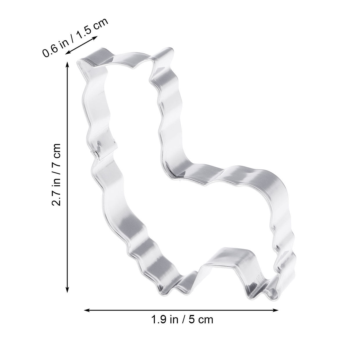 3Pcs Alpaca Shaped Stainless S - Wedding Cake Supply review and price