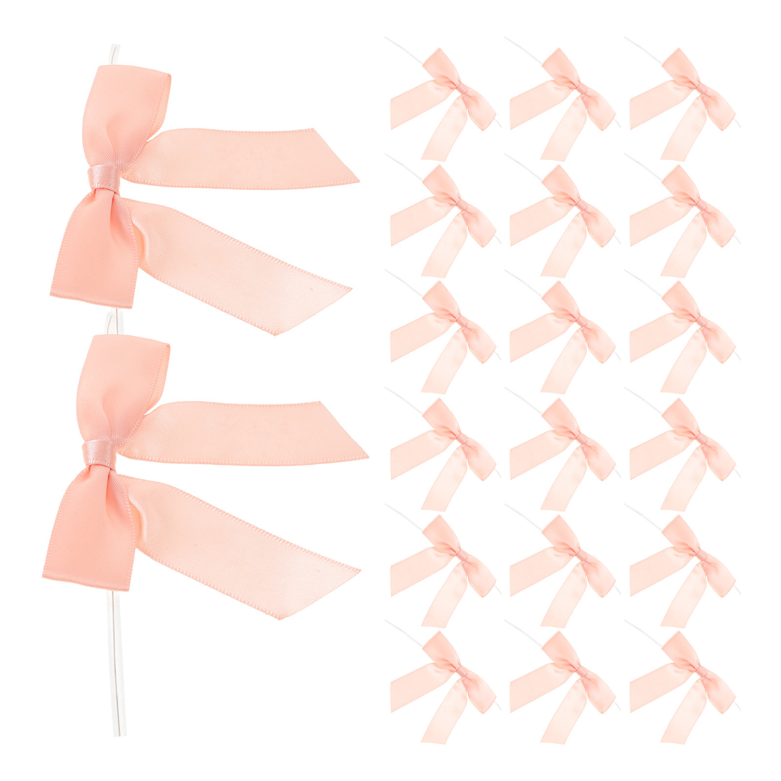 50Pcs Decorative Satin Ribbon  - Wedding Cake Supply review and price