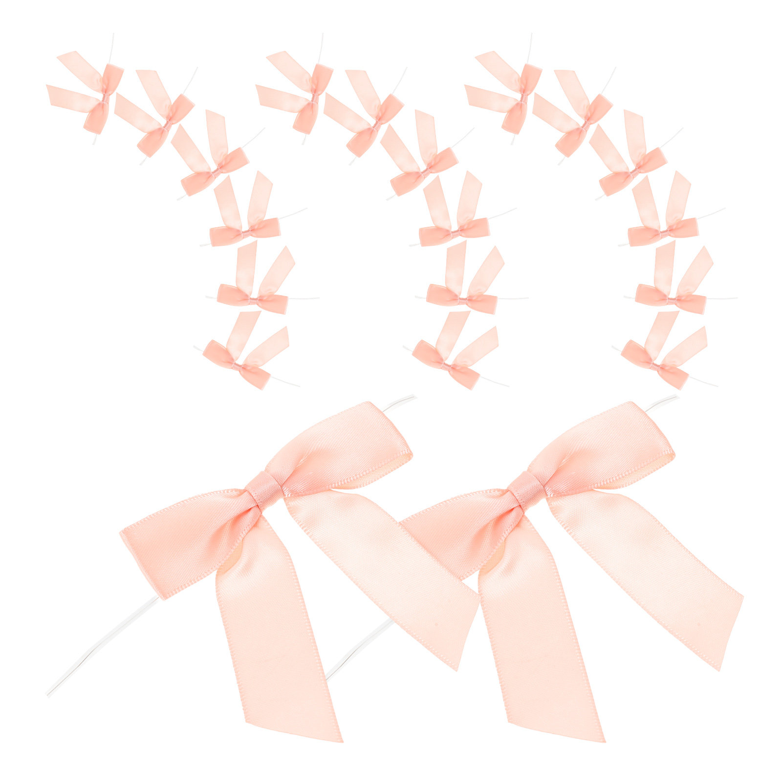 50Pcs Decorative Satin Ribbon  - Wedding Cake Supply review and price