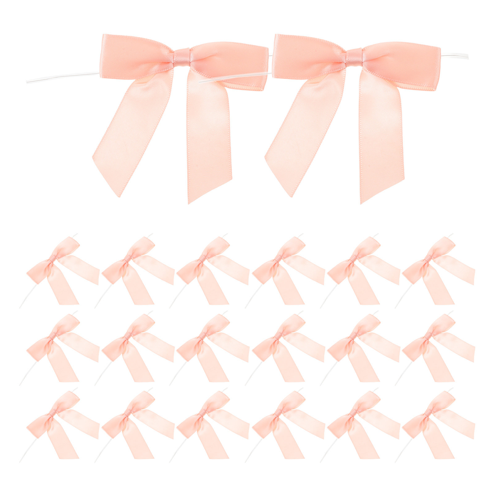 50Pcs Decorative Satin Ribbon  - Wedding Cake Supply review and price