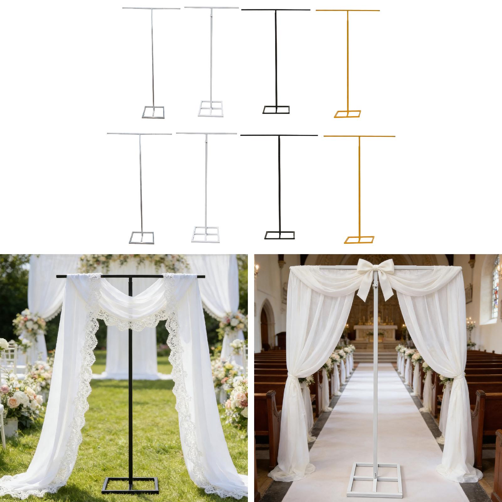 T Shaped Wedding Backdrop Stan - Wedding Support review and price
