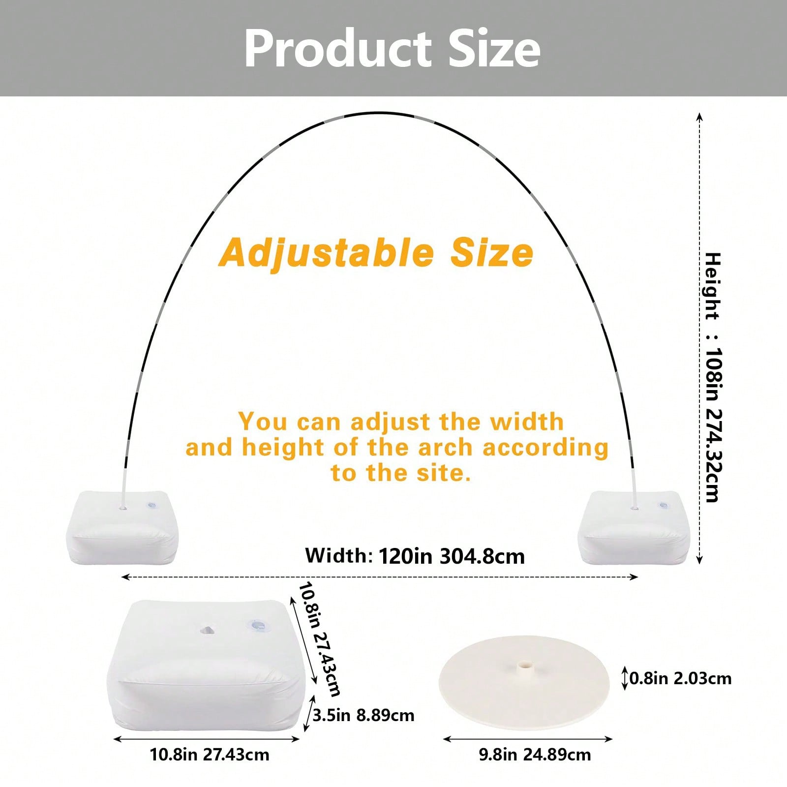 1 Set Balloon Arch Stand Kit,  - Wedding Supply Kit review and price