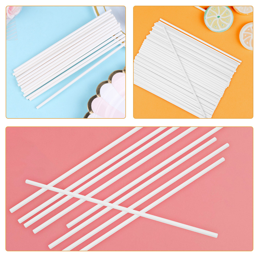 Paper Lollipop Sticks 300 Pack - Wedding Cake Supply review and price