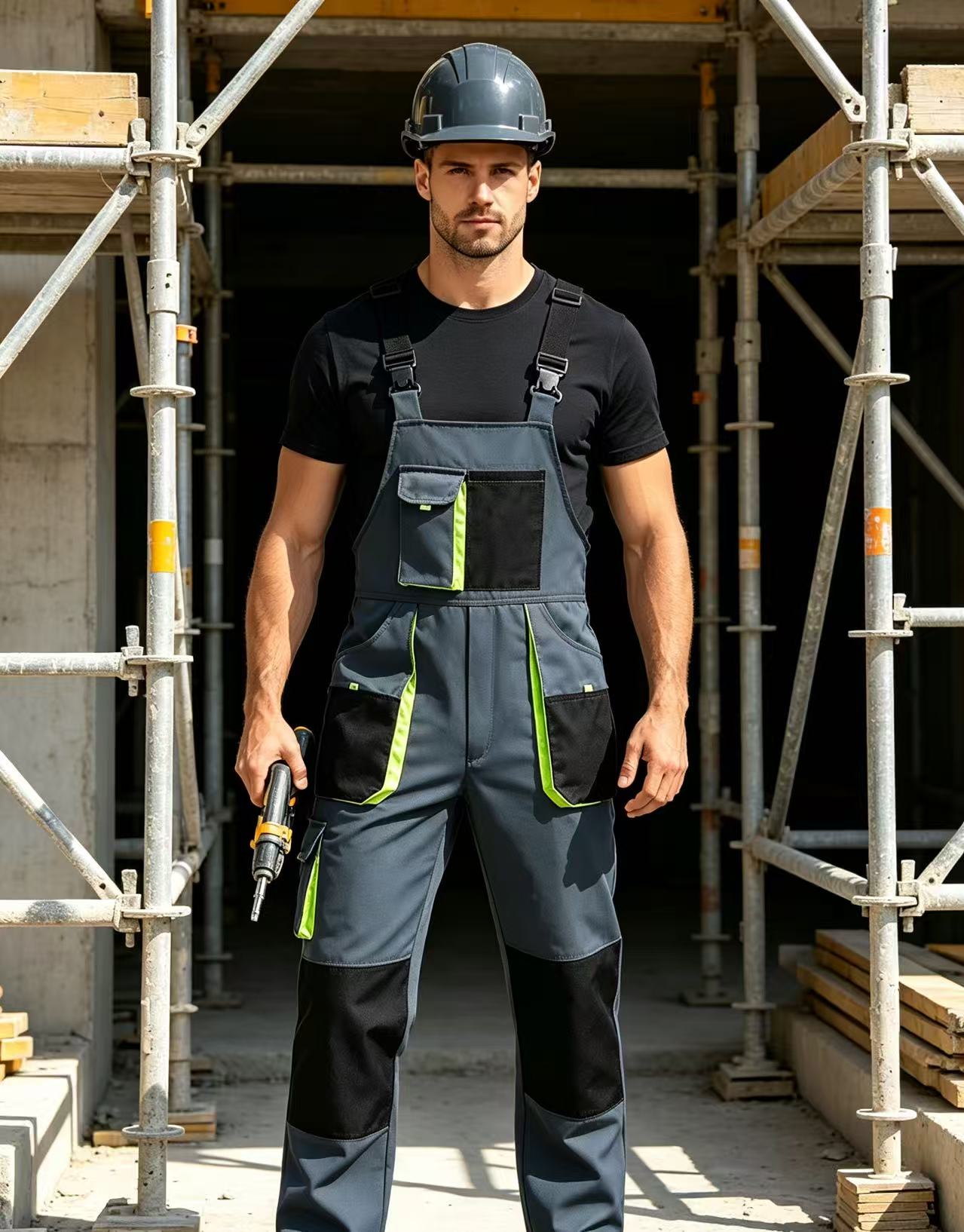 Men's Work Jumpsuits Adjustabl - Wedding Job review and price