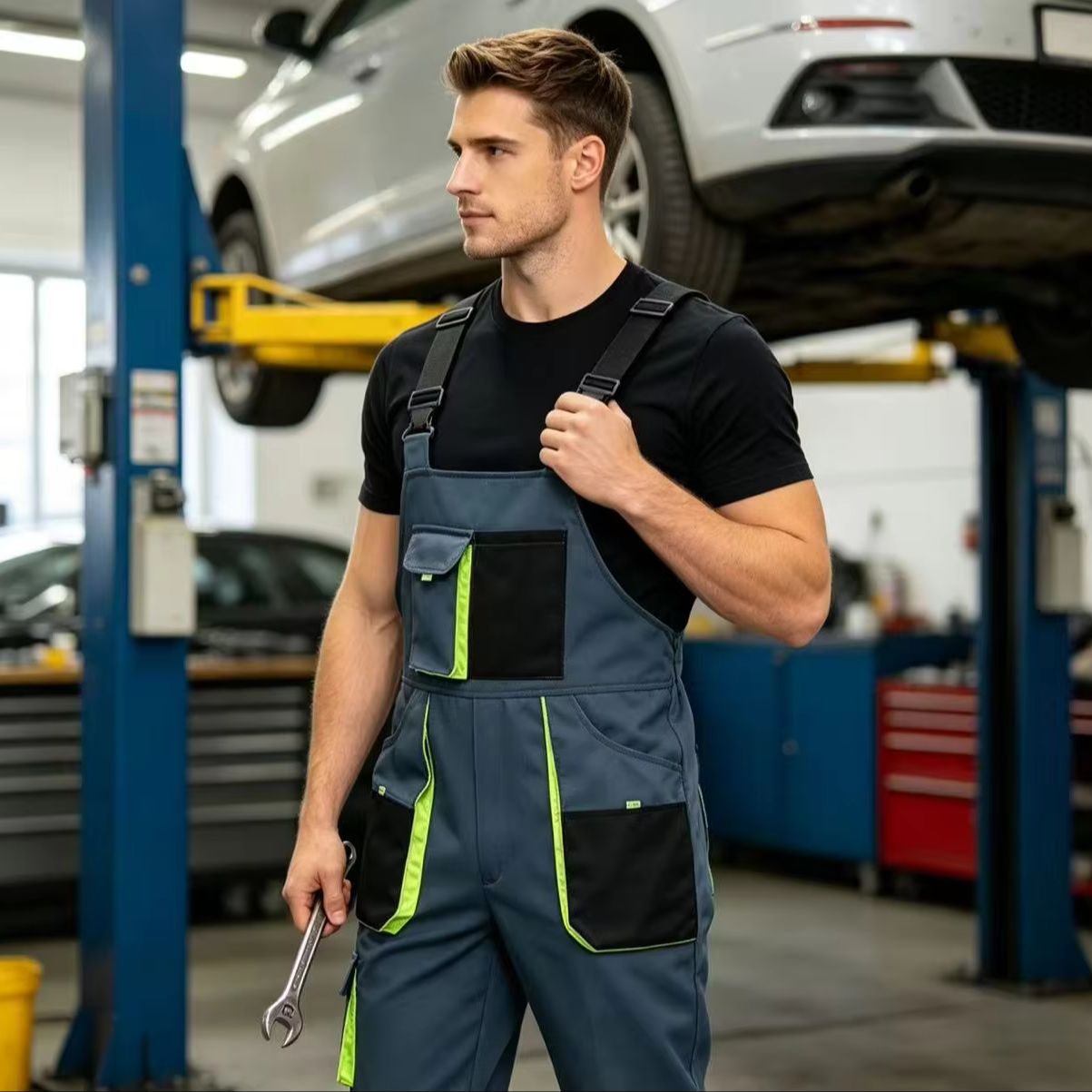 Men's Work Jumpsuits Adjustabl - Wedding Job review and price