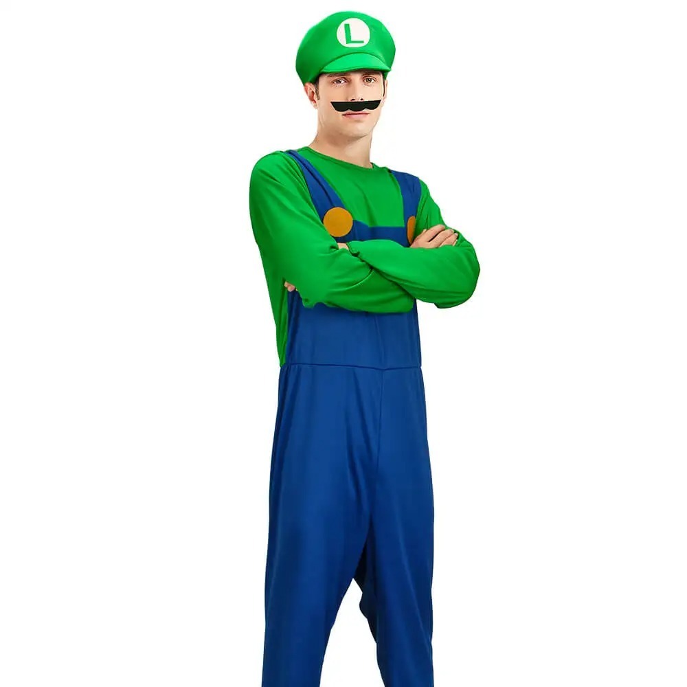 Adult Plumber Costume Red Gree - Wedding Job review and price