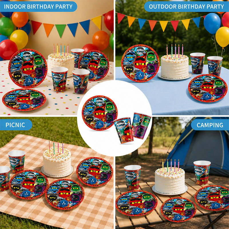 Cartoon Ninja Pattern Disposab - Wedding Supply Kit review and price