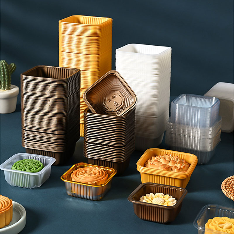 100pcs Mooncake Plastic Tray P - Wedding Cake Supply review and price